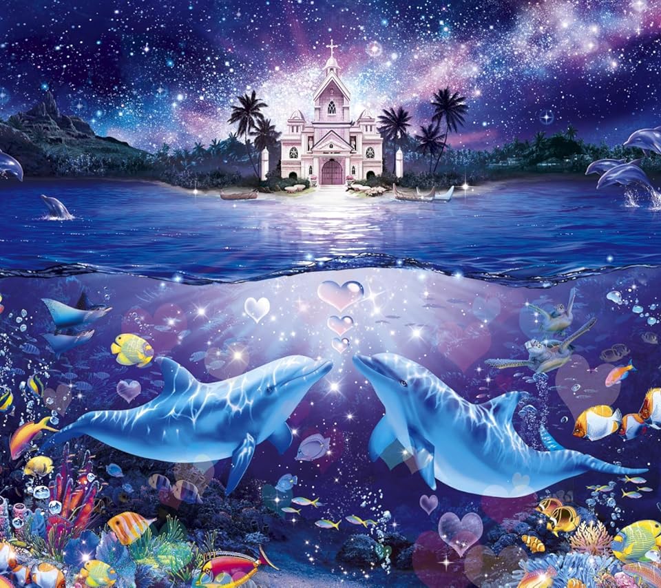 ラッセン ウェディング フォー ラブ Android(960×854)待ち受け 画像